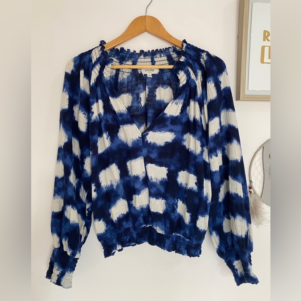 Porridge top from Anthropologie.